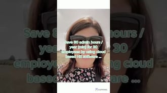 Save 80 hours PA with cloud based HR software for 30 staff